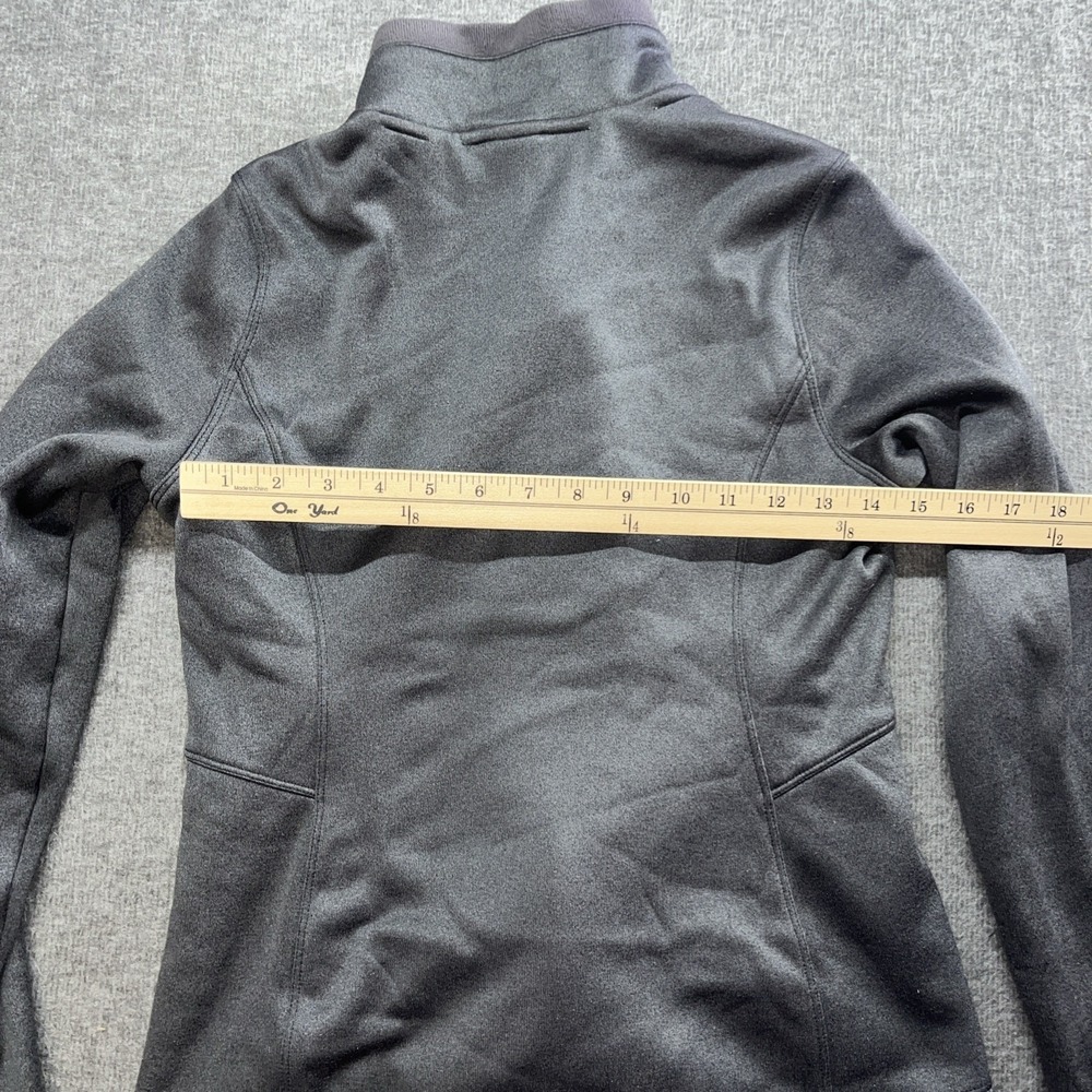The North Face women's full zip jacket dark gray size medium - Picture 4 of 9